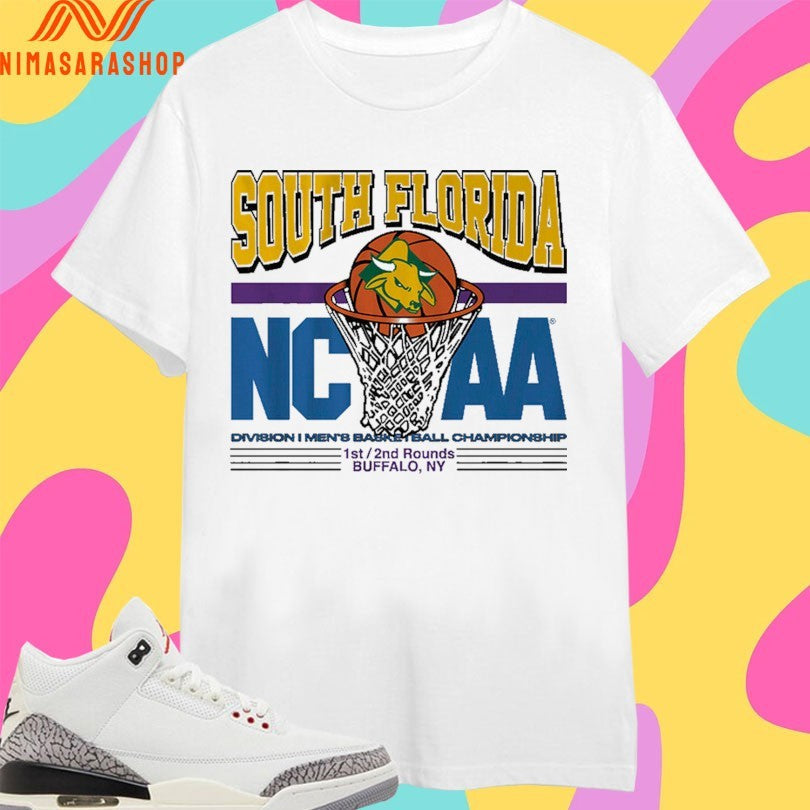 Usf Bulls Mbb South Florida 2026 Ncaa Division I - Adult & Kids T-Shirts, Sweatshirts & Hoodies apparel design preview 1