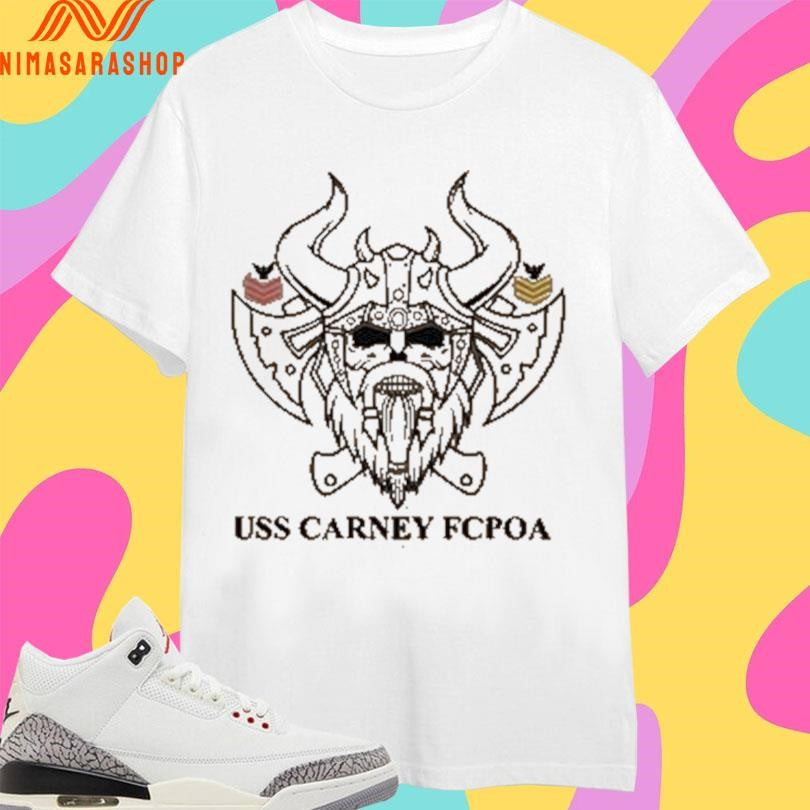 Uss Carney Fcpoa DDG 64 - Adult & Kids T-Shirts, Sweatshirts & Hoodies apparel design preview 1