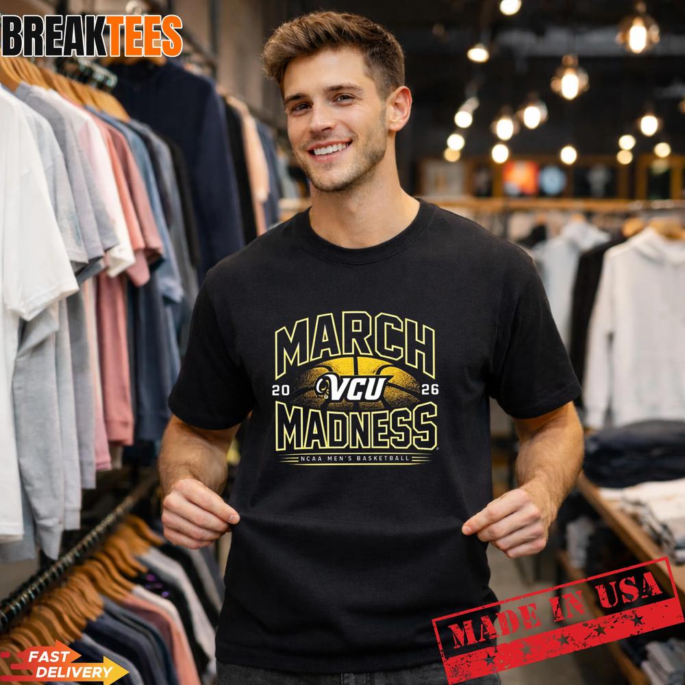 VCU March Madness 2026 Basketball - Adult & Kids T-Shirts, Sweatshirts & Hoodies apparel design preview 1
