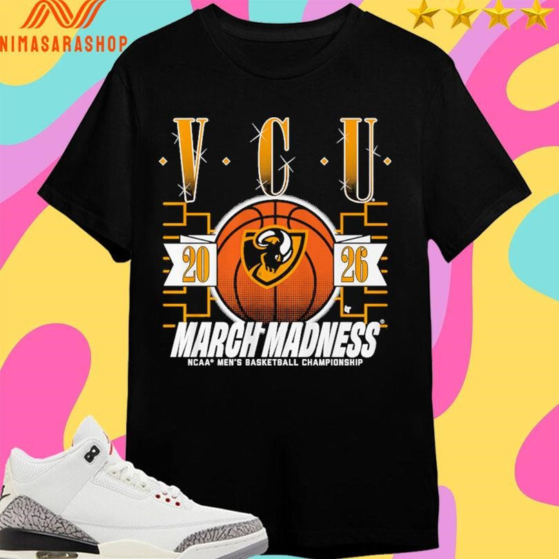 VCU Rams MBB 2026 March Madness Ncaa Men’s - Adult & Kids T-Shirts, Sweatshirts & Hoodies apparel design preview 1