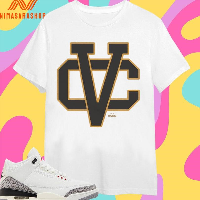 VCU Retro Letters Logo - Adult & Kids T-Shirts, Sweatshirts & Hoodies apparel design preview 1