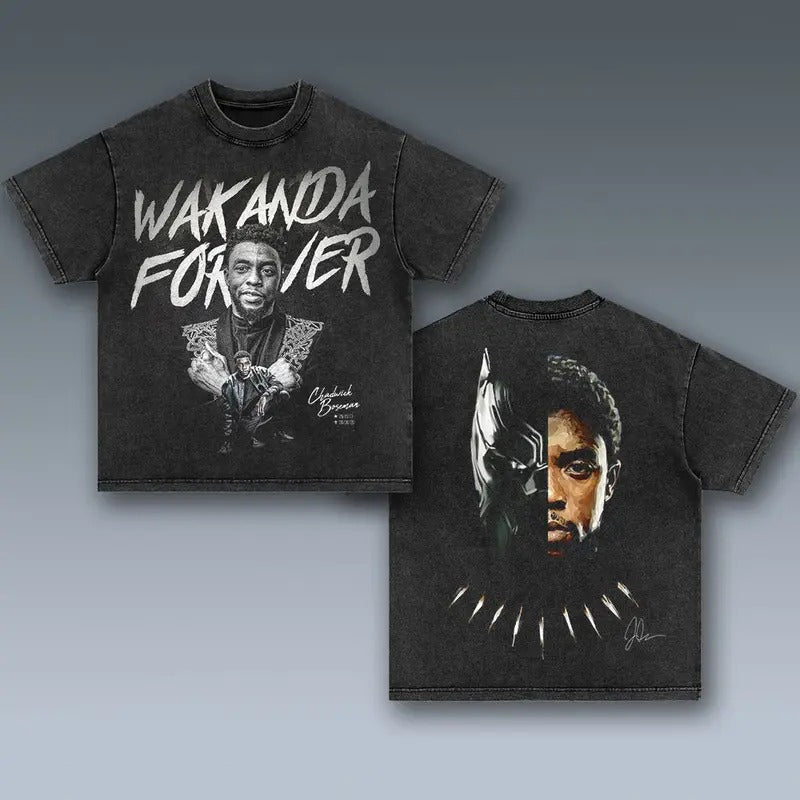 VINTAGE BLACK P4NTHER Trending Movie 90s Fans Him Her - Adult & Kids T-Shirts, Sweatshirts & Hoodies apparel design preview 1