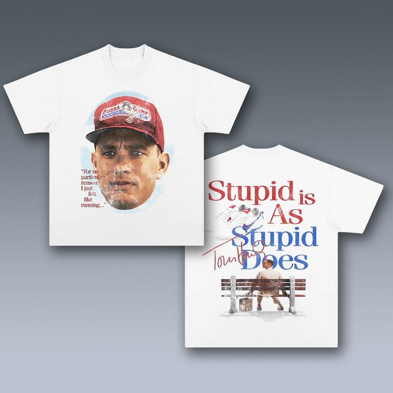 VINTAGE FO.RREST GuMP Trending Movie 90s Fans Him Her - Adult & Kids T-Shirts, Sweatshirts & Hoodies apparel design preview 1