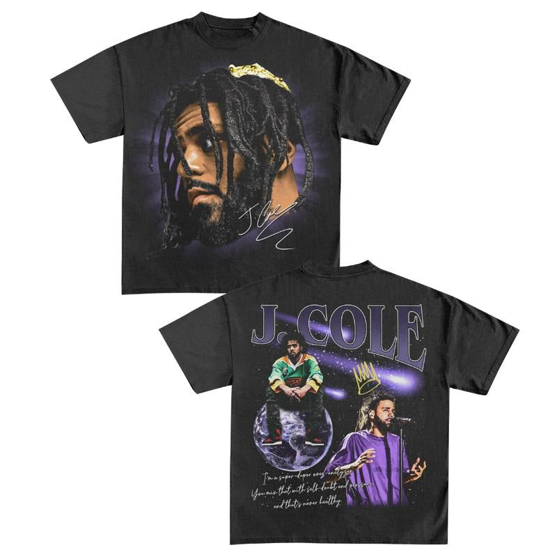 VINTAGE J. COLE Double Sided Fans - Adult & Kids T-Shirts, Sweatshirts & Hoodies apparel design preview 1