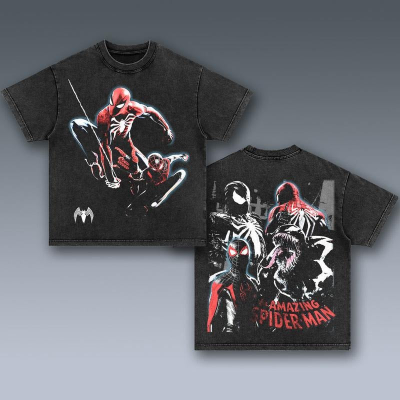 VINTAGE SPiDER M4N Trending Movie 90s Fans Him Her - Adult & Kids T-Shirts, Sweatshirts & Hoodies apparel design preview 1