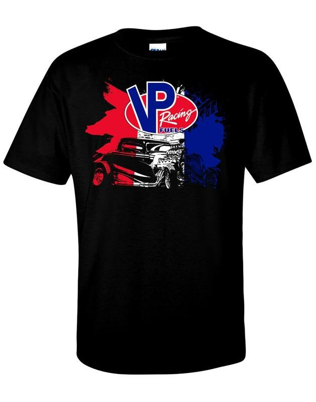VP Racing Patriotic Vintage Hot Rod Muscle Car - Adult & Kids T-Shirts, Sweatshirts & Hoodies apparel design preview 1