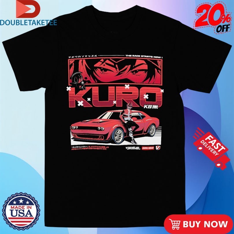 VShojo x Senpai Squad Kuro The Race Starts Now K9 - Adult & Kids T-Shirts, Sweatshirts & Hoodies apparel design preview 1