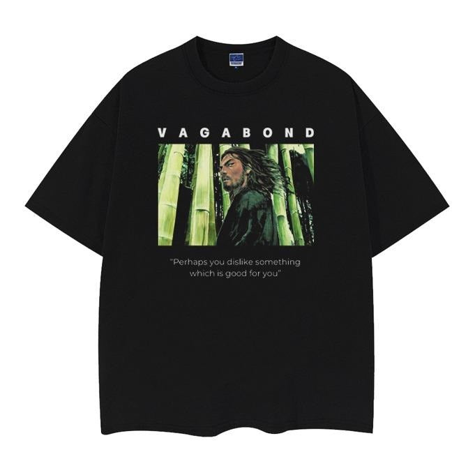 Vagabond "Slow As Forest" Heavyweight Vintage 100% - Adult & Kids T-Shirts, Sweatshirts & Hoodies apparel design preview 1