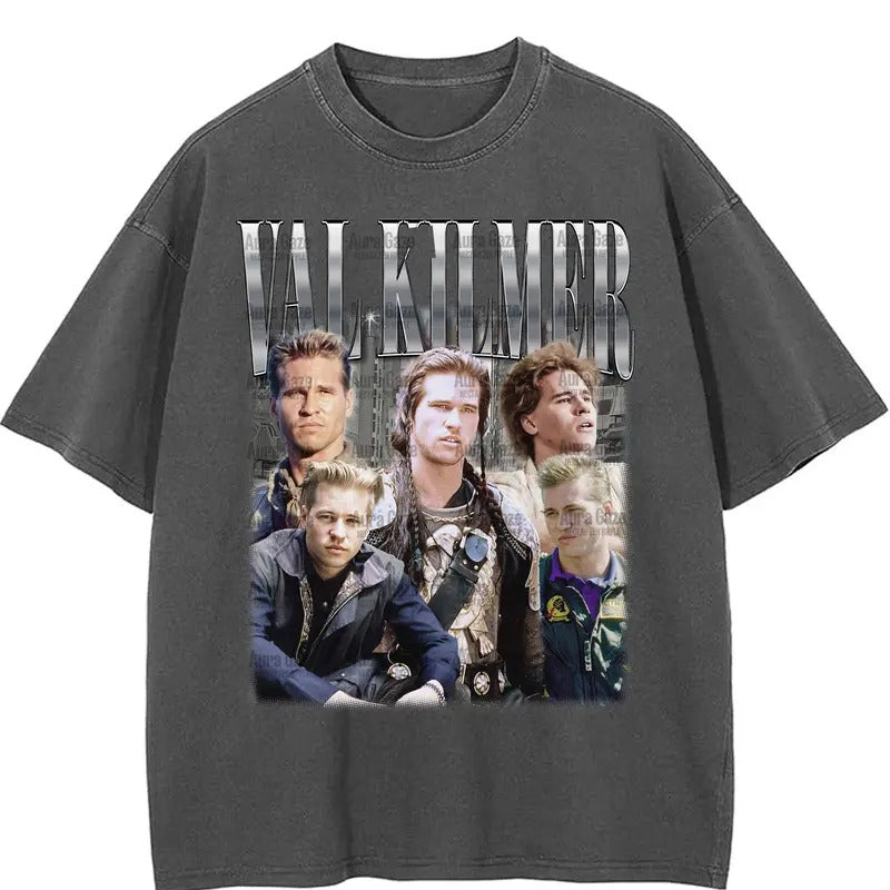 Val Kilmer Comfort Colors Fan I'M Your Huckleberry TV - Adult & Kids T-Shirts, Sweatshirts & Hoodies apparel design preview 1