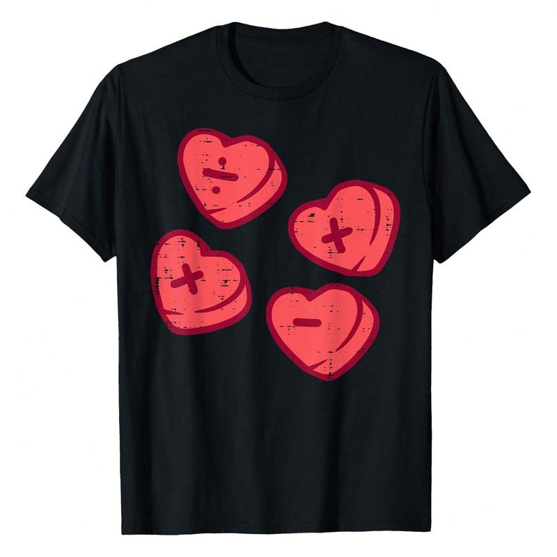 Math Operations Heart Teacher 220g Pure Cotton Casual - Adult & Kids T-Shirts, Sweatshirts & Hoodies apparel design preview 1