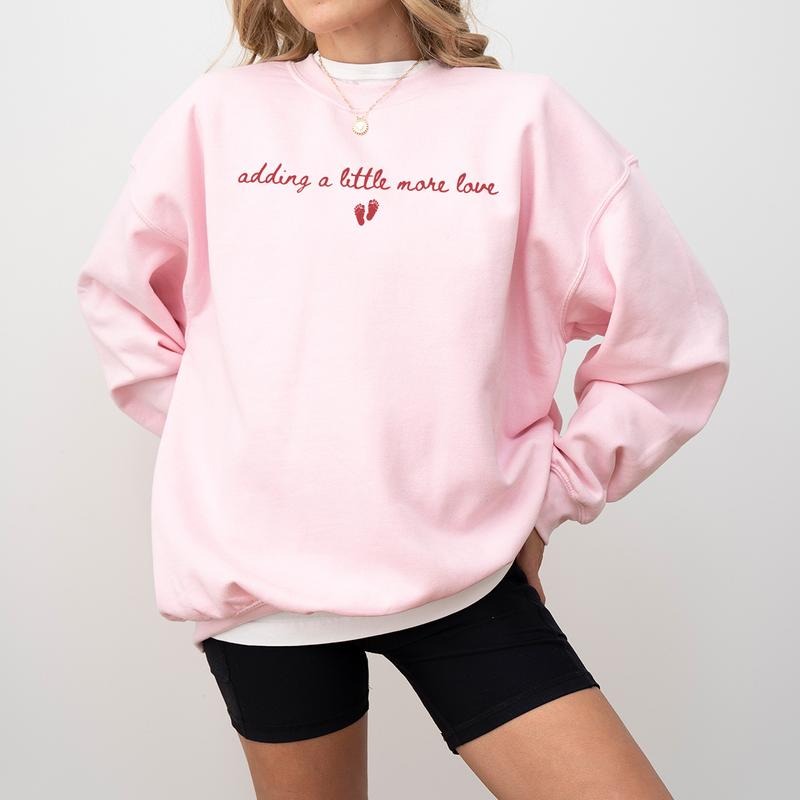Valentines Pregnancy Announcement Baby Reveal - Adult & Kids T-Shirts, Sweatshirts & Hoodies apparel design preview 1