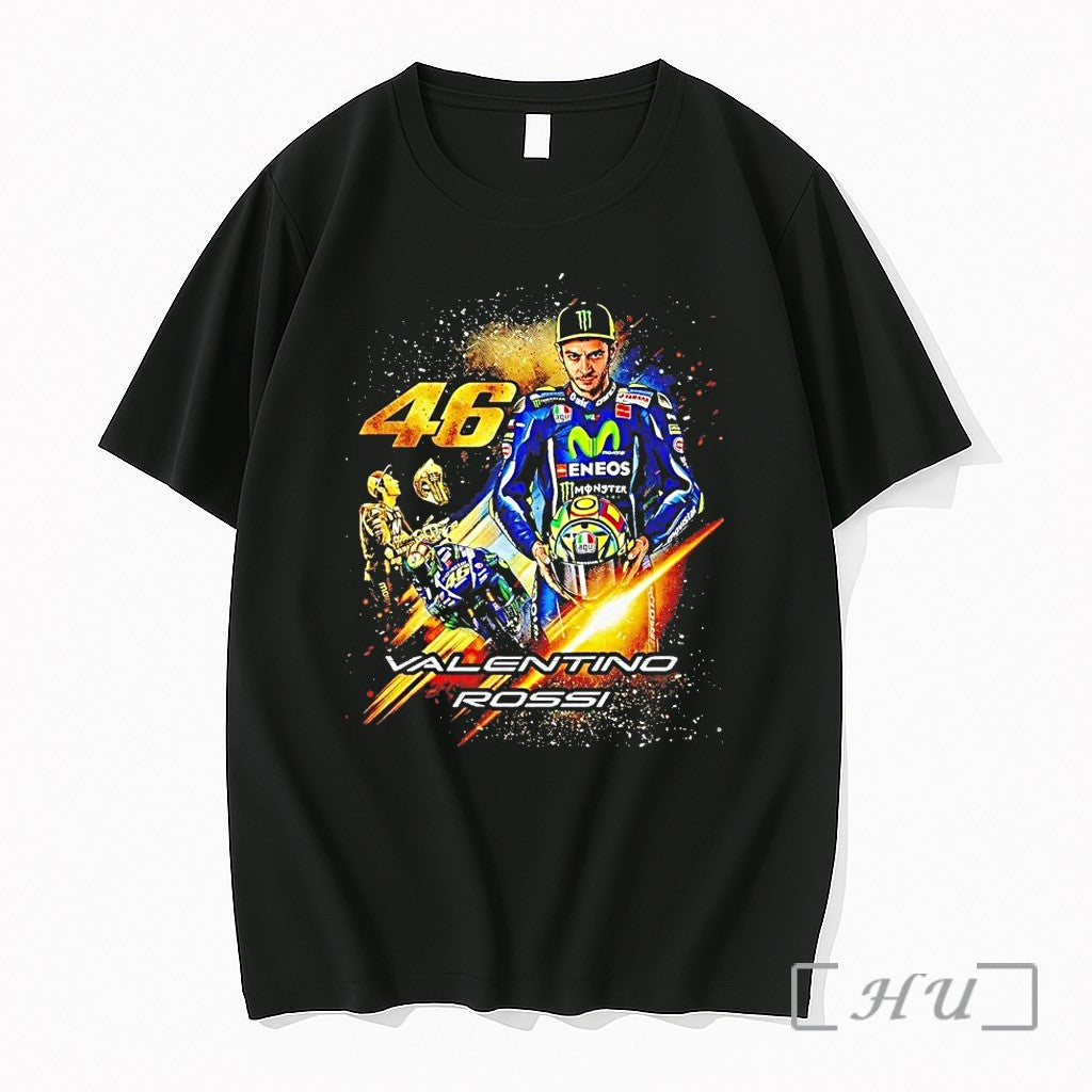 Valentino Rossi Vr46 Racing Legend Signature Sweater - Adult & Kids T-Shirts, Sweatshirts & Hoodies apparel design preview 1
