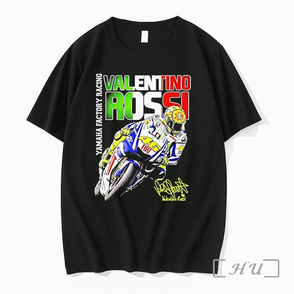 Valentino Rossi Yamaha Factory Racing Motogp Sweater - Adult & Kids T-Shirts, Sweatshirts & Hoodies apparel design preview 1