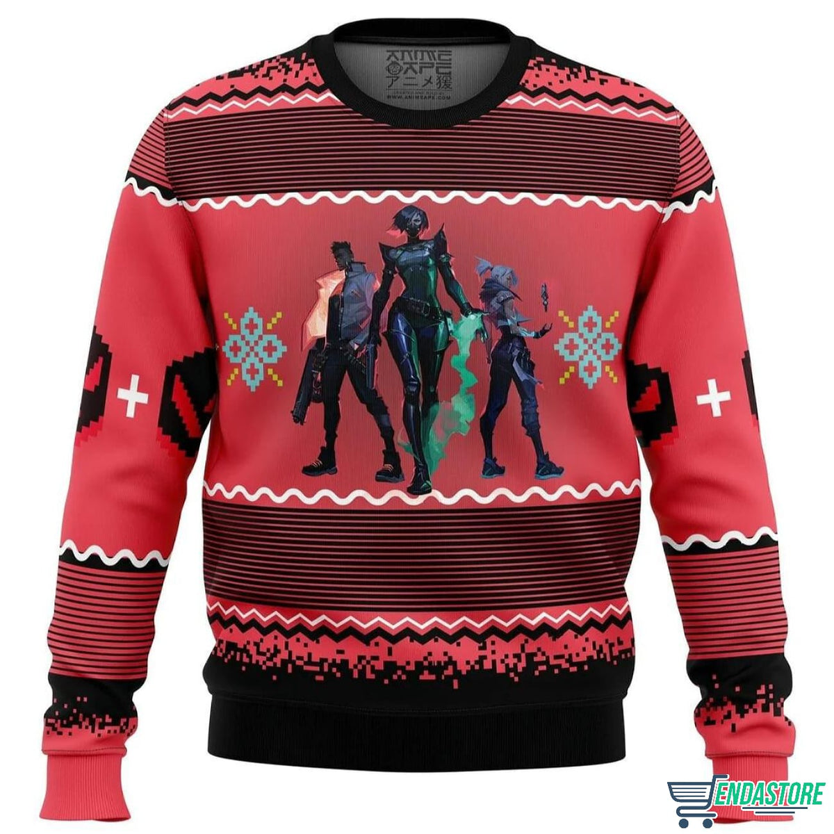 Valorant 3D Ugly Christmas Sweater - Holiday Gift product image