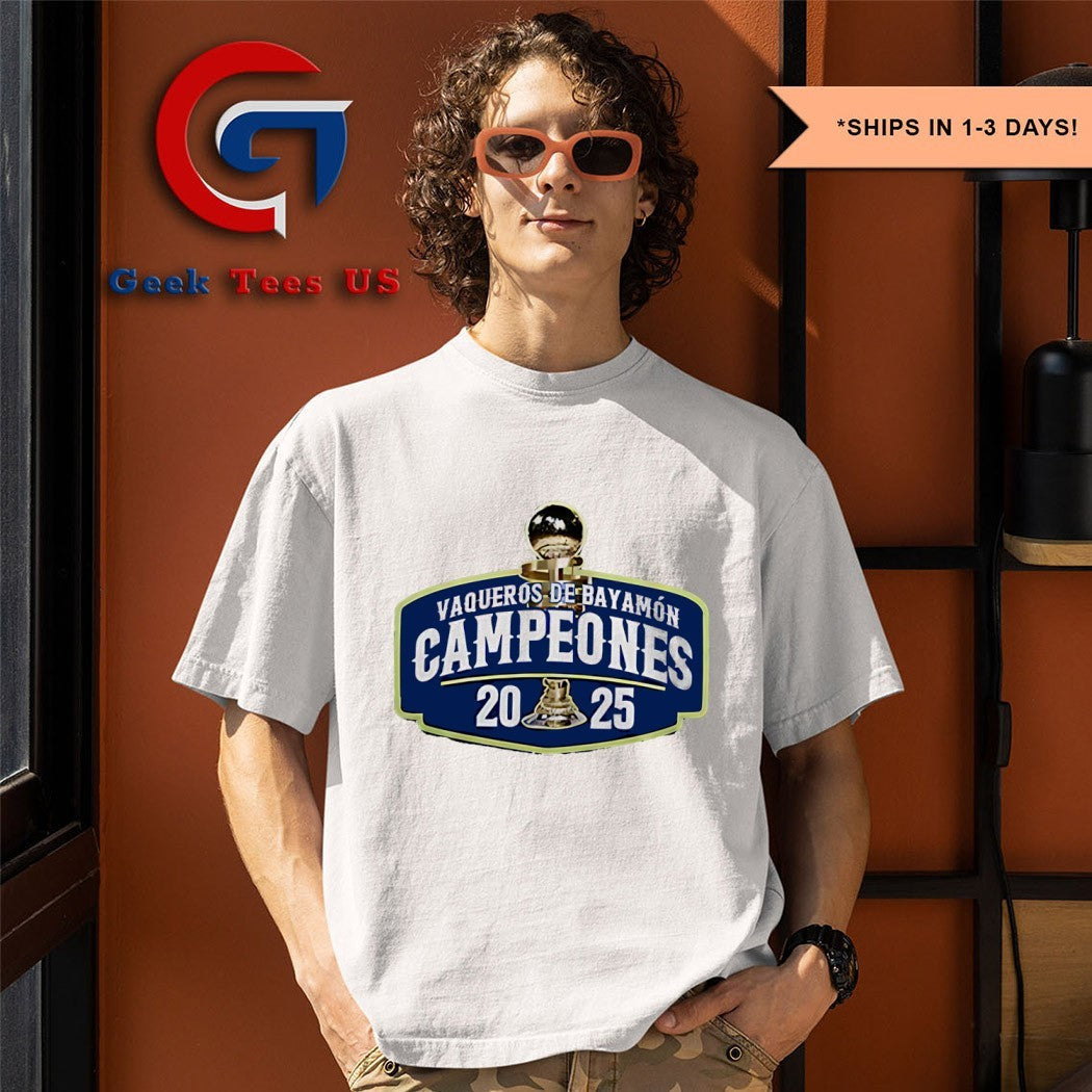 Vaqueros de Bayamon Champions Baloncesto Superior - Adult & Kids T-Shirts, Sweatshirts & Hoodies apparel design preview 1