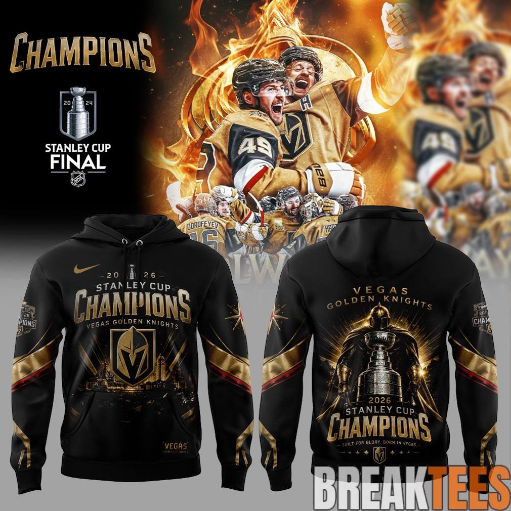 Vegas Golden Knights 2026 Stanley Cup Champions - Adult & Kids T-Shirts, Sweatshirts & Hoodies apparel design preview 1