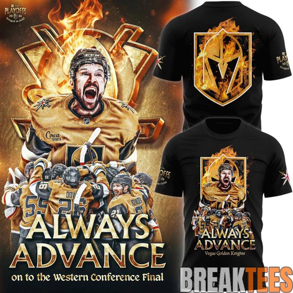 Vegas Golden Knights 'Forged in Gold' Playoffs 2026 - Adult & Kids T-Shirts, Sweatshirts & Hoodies apparel design preview 1
