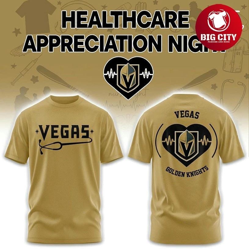 Vegas Golden Knights Healthcare Appreciation Night - Adult & Kids T-Shirts, Sweatshirts & Hoodies apparel design preview 1