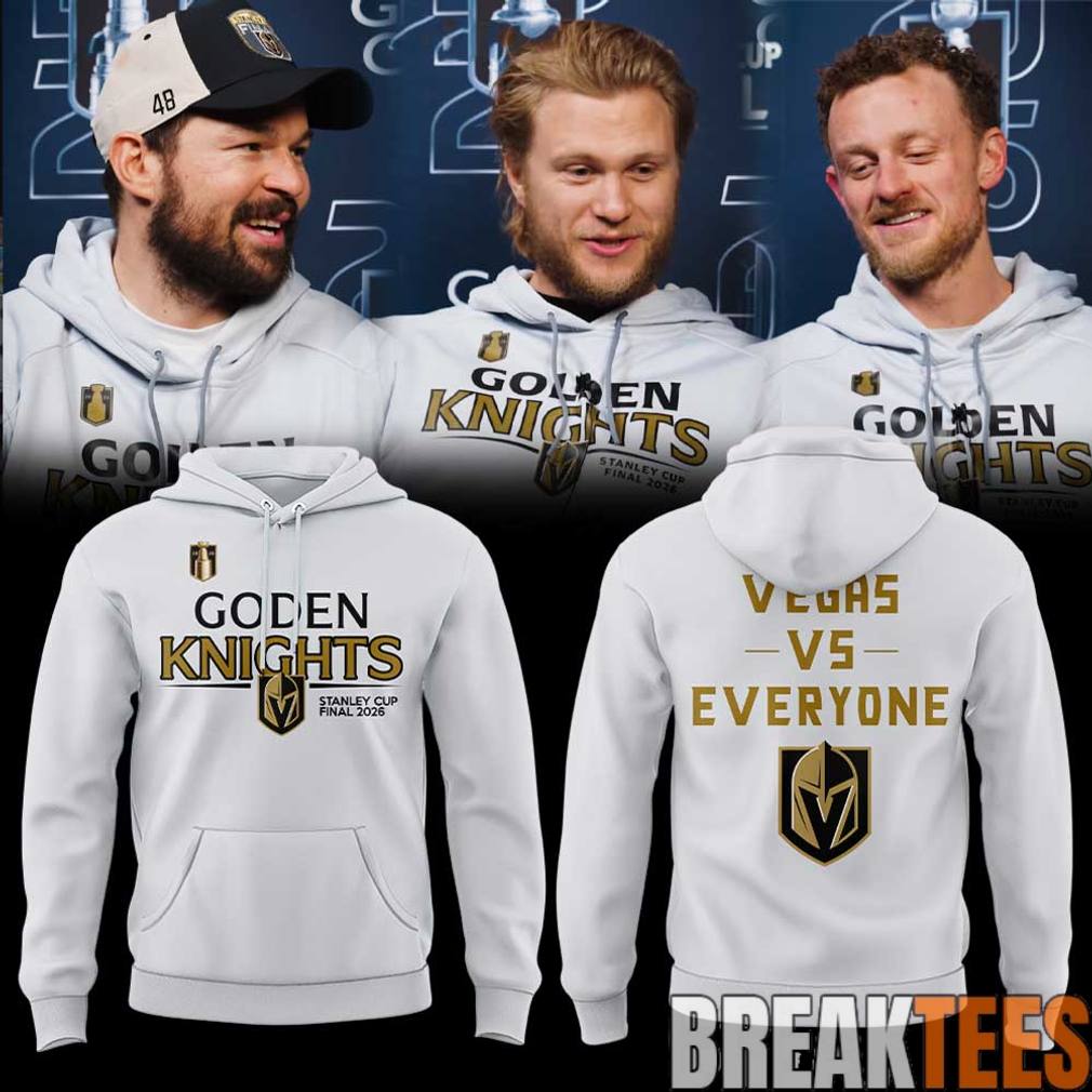 Vegas Golden Knights vs Everyone' Stanley Cup Final - Adult & Kids T-Shirts, Sweatshirts & Hoodies apparel design preview 1