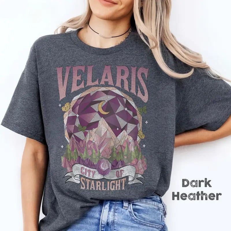 Velari.S City Starlight ACOTAR Night Court Bookish - Adult & Kids T-Shirts, Sweatshirts & Hoodies apparel design preview 1