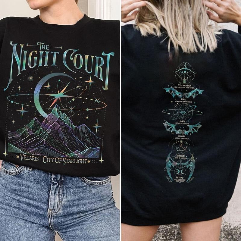 Velaris Night Court Acotar Dreams Inner Circle SJM - Adult & Kids T-Shirts, Sweatshirts & Hoodies apparel design preview 1