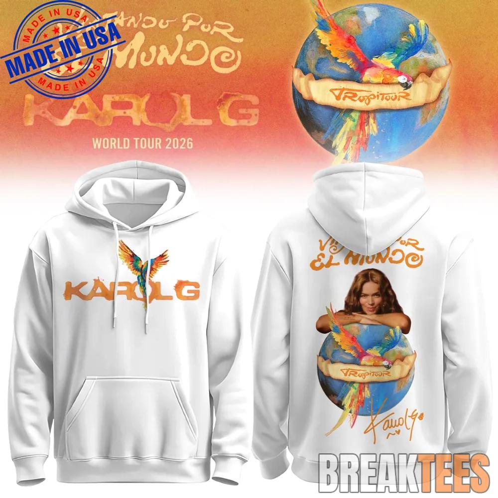 Viajando Por El Mundo Tropitour 2026 Limited Edition - Adult & Kids T-Shirts, Sweatshirts & Hoodies apparel design preview 1