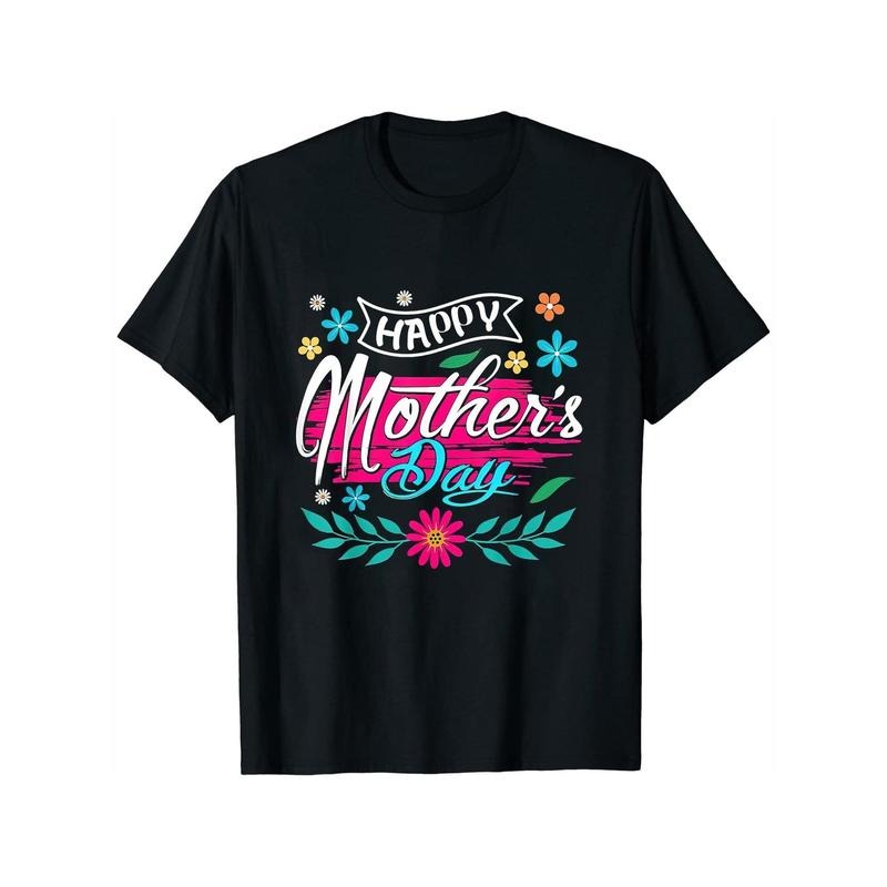 Vibrant "Happy Black Casual Floral Butterfly Short - Adult & Kids T-Shirts, Sweatshirts & Hoodies apparel design preview 1