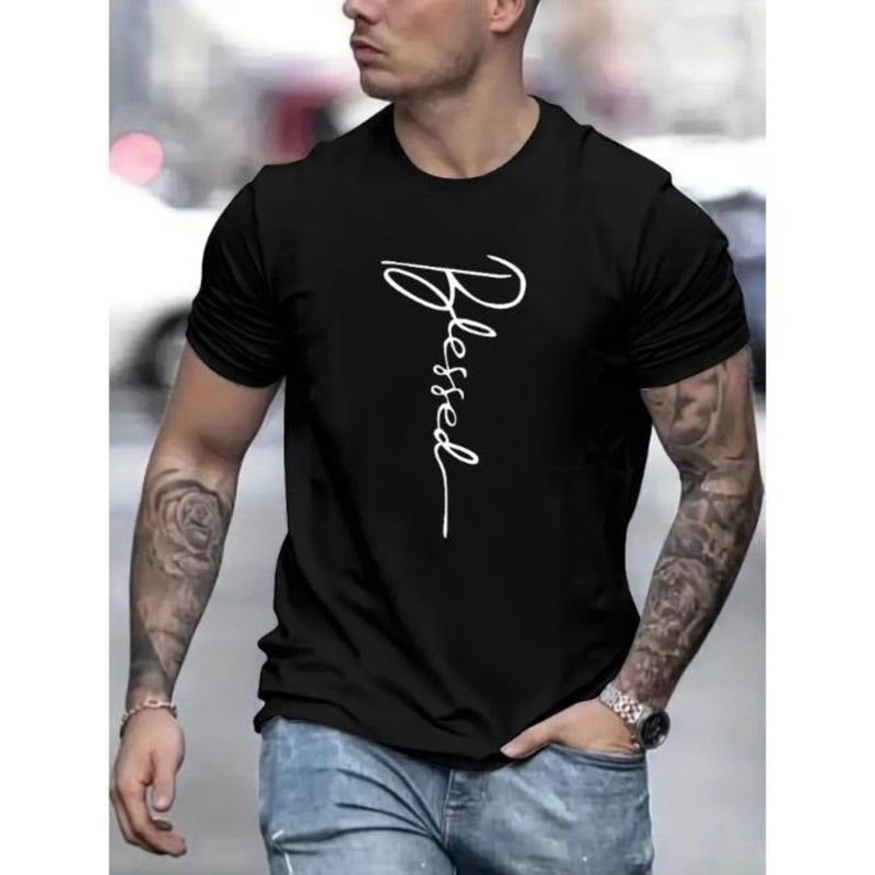 Vibrant Blessed Print Soft Breathable Casual Short - Adult & Kids T-Shirts, Sweatshirts & Hoodies apparel design preview 1
