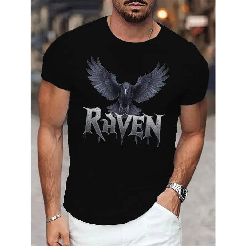 Vibrant Crow Casual Short Sleeve Summer Comfortable - Adult & Kids T-Shirts, Sweatshirts & Hoodies apparel design preview 1