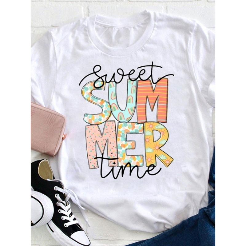 Vibrant Summer: 'Sweet Time' Colorful Patterns - Adult & Kids T-Shirts, Sweatshirts & Hoodies apparel design preview 1
