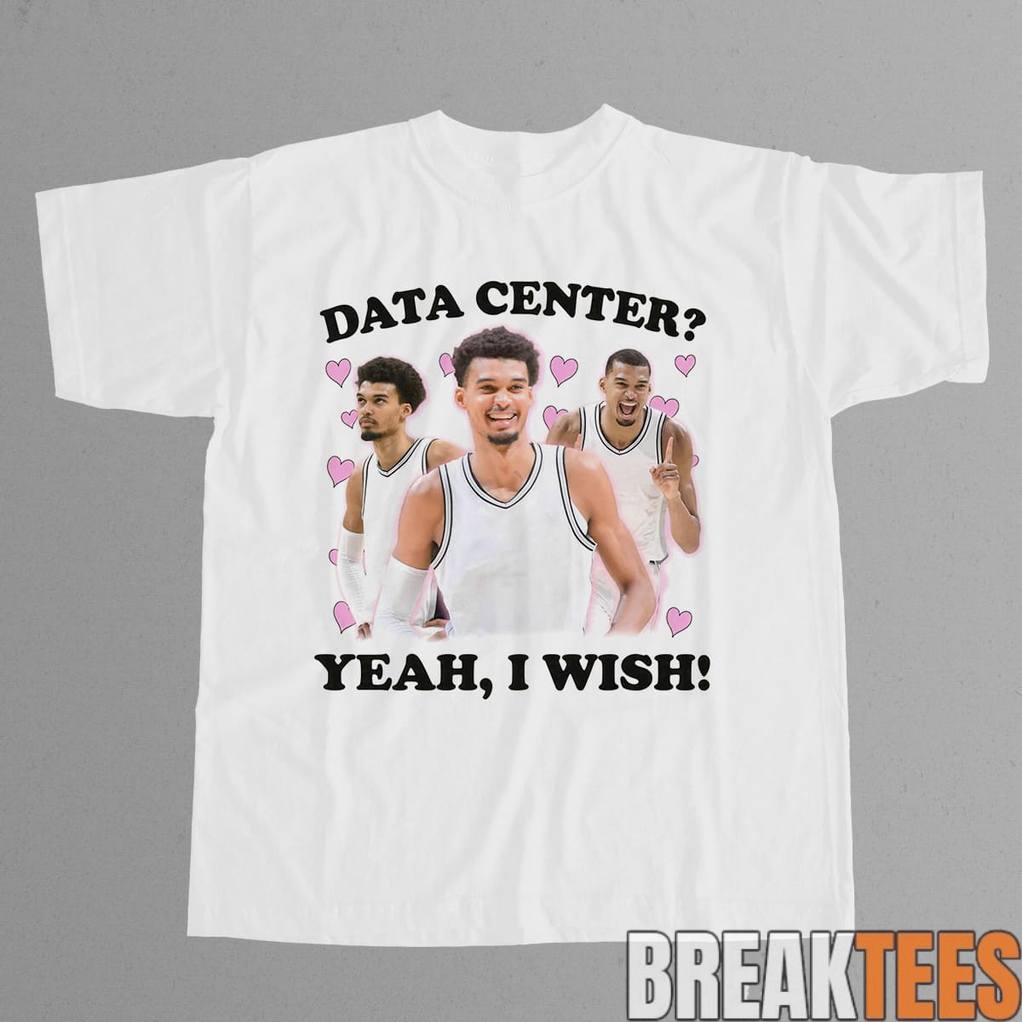 Victor Wembanyama Data Center - Adult & Kids T-Shirts, Sweatshirts & Hoodies apparel design preview 1