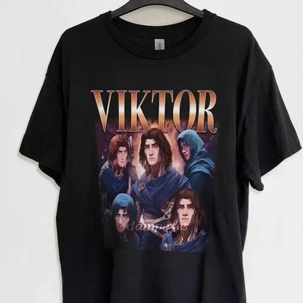 Viktor Arcane 2 Vintage Streetwear League Legends - Adult & Kids T-Shirts, Sweatshirts & Hoodies apparel design preview 1