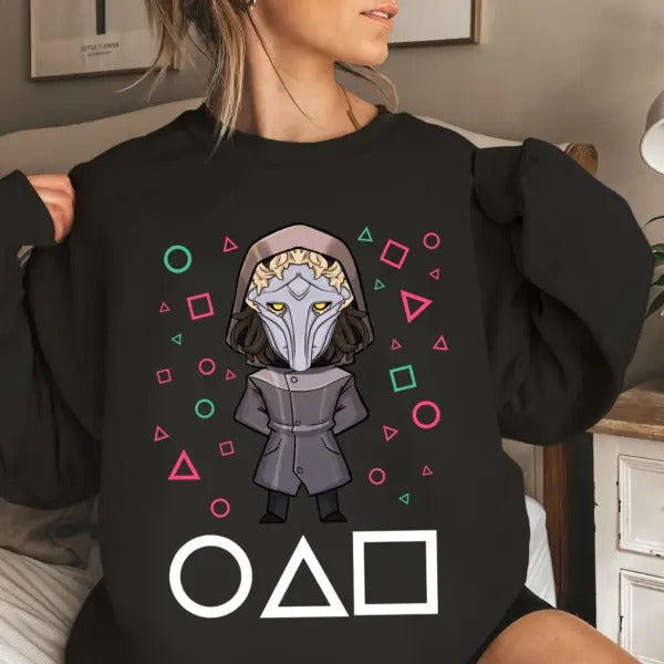 Viktor Arcane Squid Game Front Man _Sweatshirt Woman - Adult & Kids T-Shirts, Sweatshirts & Hoodies apparel design preview 1