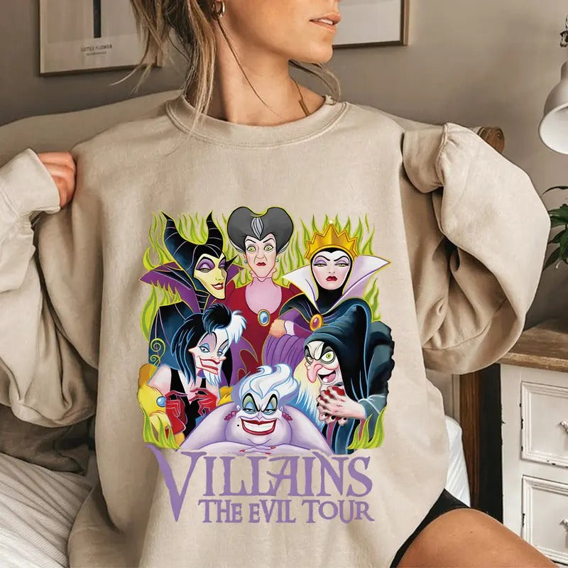 Villains Evil Spooky Halloween Nightmare 90s Film - Adult & Kids T-Shirts, Sweatshirts & Hoodies apparel design preview 1