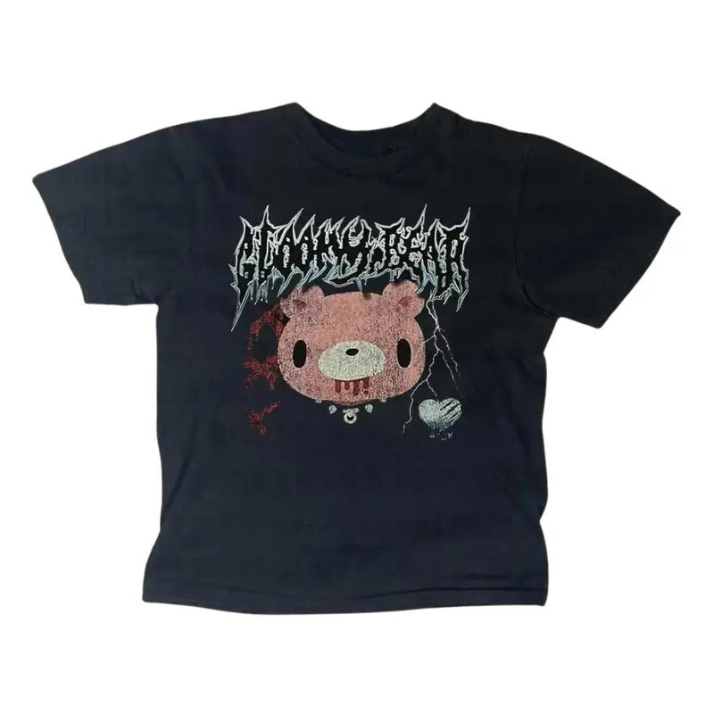 Vingtage Gloomy Bear Baby Fitted Y2k Top Streetwear - Adult & Kids T-Shirts, Sweatshirts & Hoodies apparel design preview 1