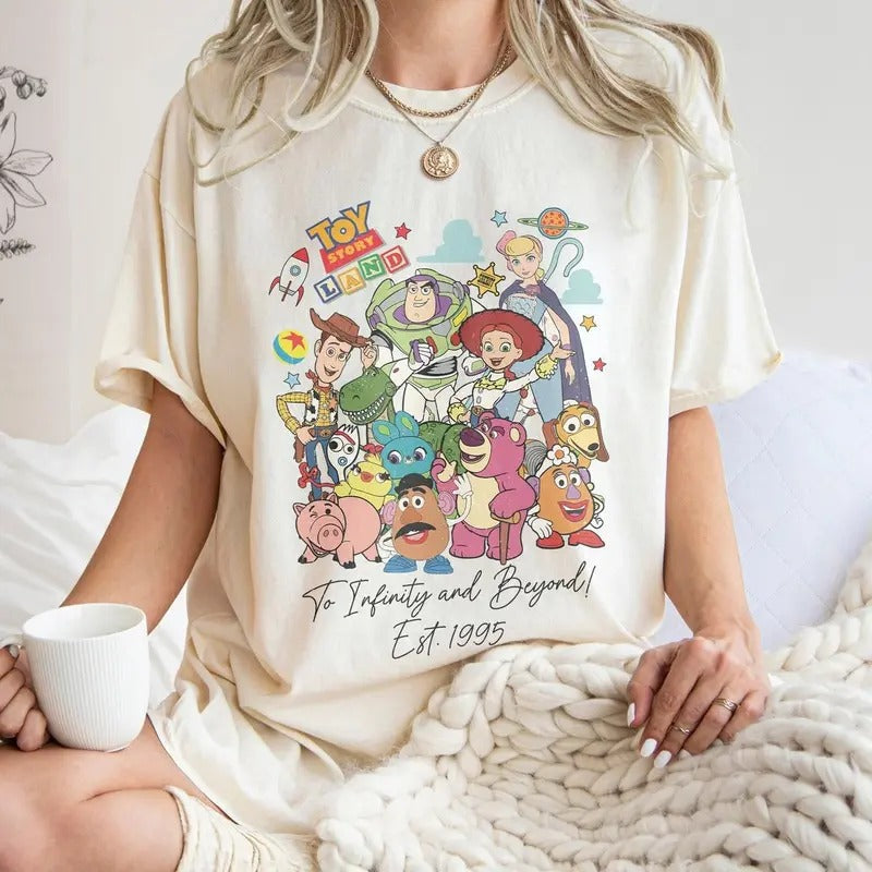 Vintage Infinity Beyond Toy Land Family Lovers Casual - Adult & Kids T-Shirts, Sweatshirts & Hoodies apparel design preview 1