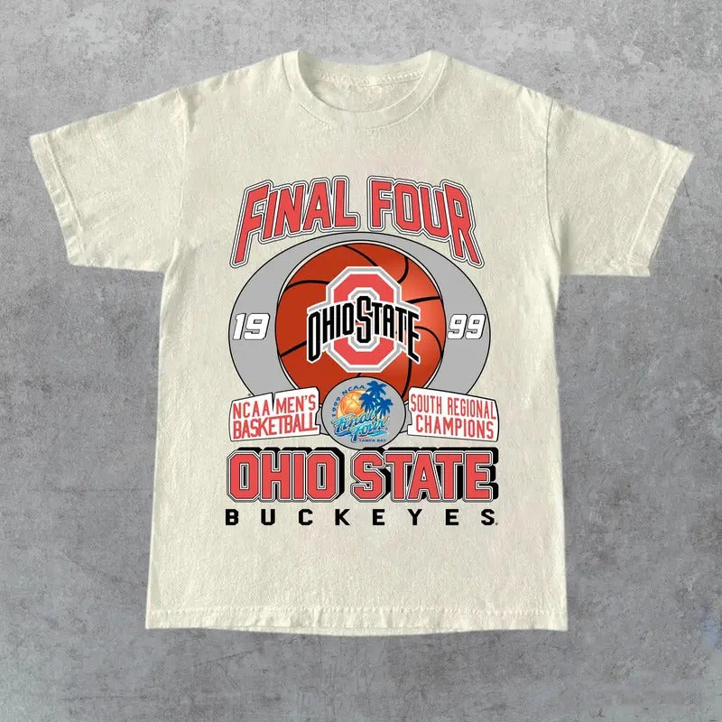 Vintage 1999 Ohio State University Collegiate Star - Adult & Kids T-Shirts, Sweatshirts & Hoodies apparel design preview 1