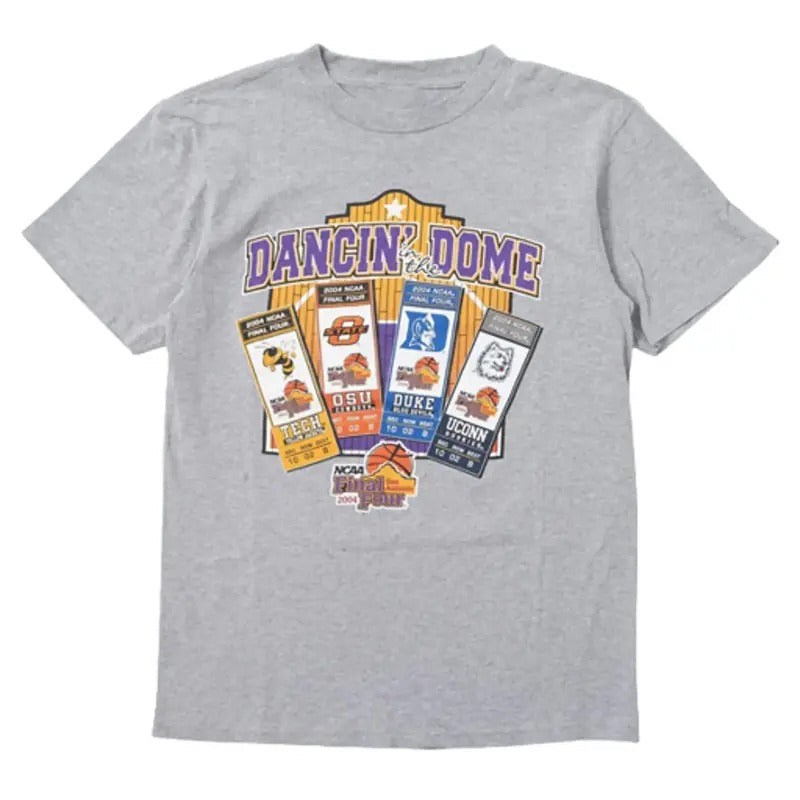 Vintage 2004 Final Four Tech OSU Duke Uconn NCAA - Adult & Kids T-Shirts, Sweatshirts & Hoodies apparel design preview 1