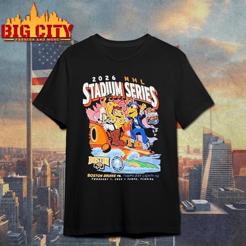 Vintage 2026 NHL Stadium Series Boston Bruins Vs - Adult & Kids T-Shirts, Sweatshirts & Hoodies apparel design preview 1