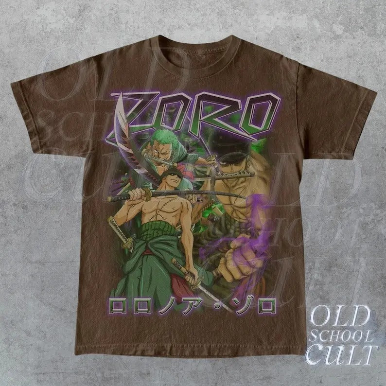 Vintage 90s Bootleg Anime Heavy Cotton Retro Oversize - Adult & Kids T-Shirts, Sweatshirts & Hoodies apparel design preview 1