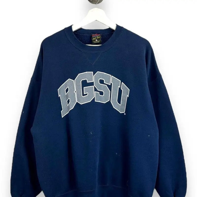 Vintage 90s Bowling Green NCAA Collegiate Arc Spell - Adult & Kids T-Shirts, Sweatshirts & Hoodies apparel design preview 1