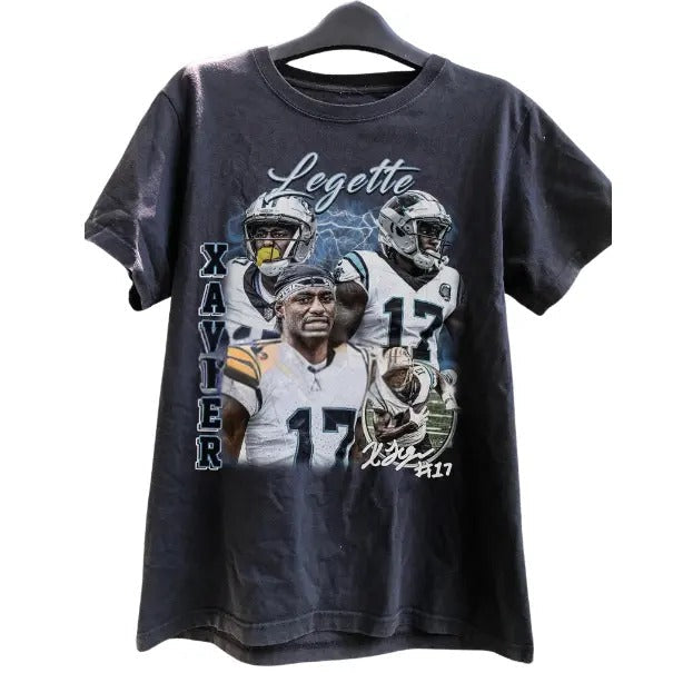 Vintage 90s Xavier Legette Sport Retro American - Adult & Kids T-Shirts, Sweatshirts & Hoodies apparel design preview 1