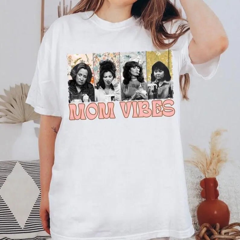 Vintage 90s Mom Retro Funny Cool Life Top Womenswear - Adult & Kids T-Shirts, Sweatshirts & Hoodies apparel design preview 1