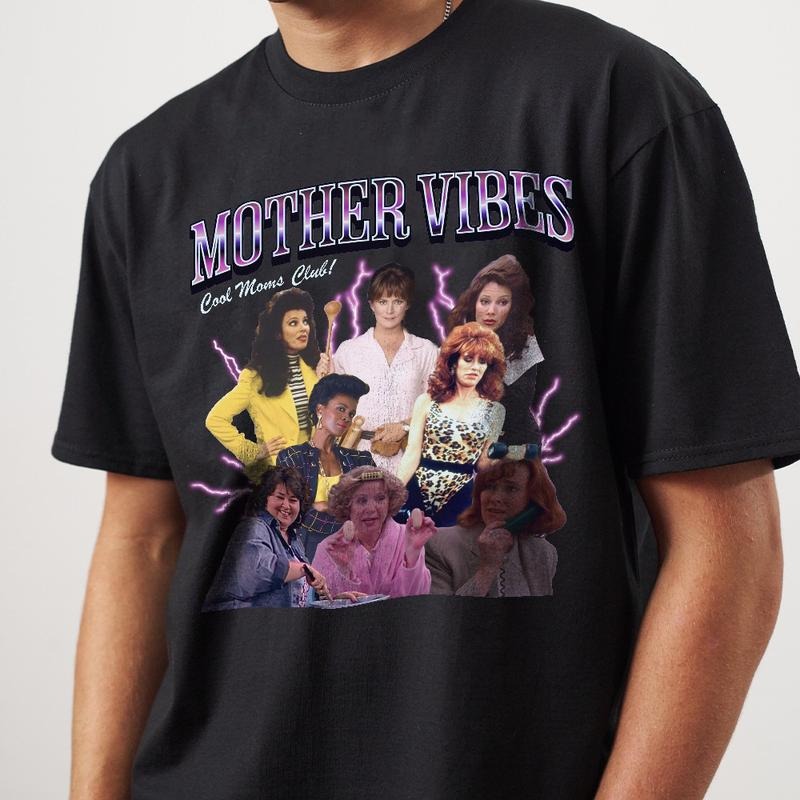 Vintage 90s Mom Retro Funny Life Cool - Adult & Kids T-Shirts, Sweatshirts & Hoodies apparel design preview 1
