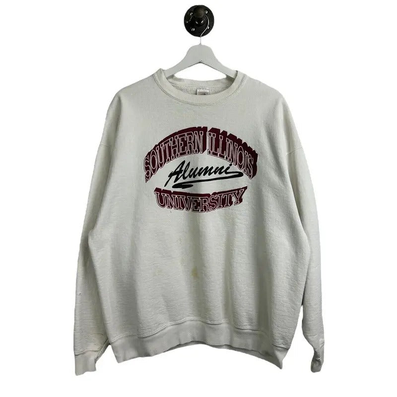 Vintage 90s Southern Illinois University Illumni NCAA - Adult & Kids T-Shirts, Sweatshirts & Hoodies apparel design preview 1