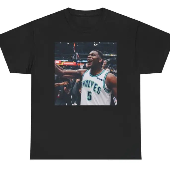 Vintage Anthony Edwards #M.Timberwolvss Heavy Crew - Adult & Kids T-Shirts, Sweatshirts & Hoodies apparel design preview 1