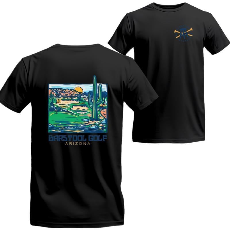 Vintage Barstool Golf Arizona Short Sleeve - Adult & Kids T-Shirts, Sweatshirts & Hoodies apparel design preview 1