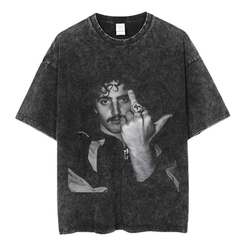 Vintage Benson Boone Middle Finger Edgy Black White - Adult & Kids T-Shirts, Sweatshirts & Hoodies apparel design preview 1