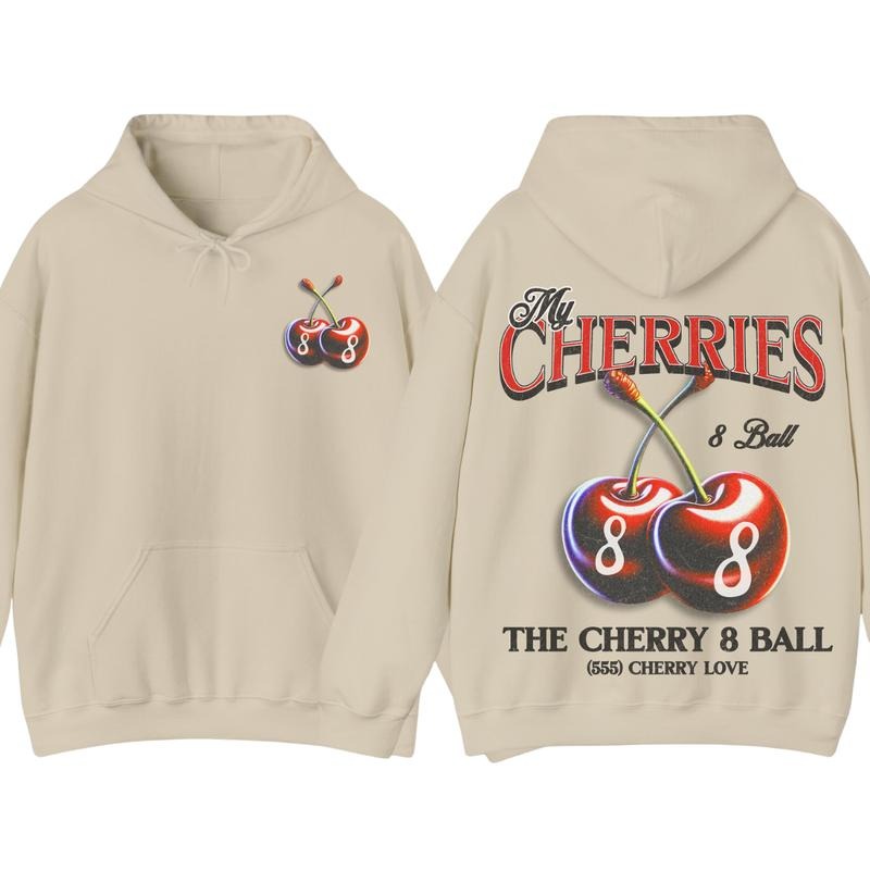 Vintage Cherry Fruit Retro Fruits - Adult & Kids T-Shirts, Sweatshirts & Hoodies apparel design preview 1