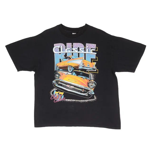 Vintage Chevy 1957 Classic Ride Car Sporty Clothes - Adult & Kids T-Shirts, Sweatshirts & Hoodies apparel design preview 1